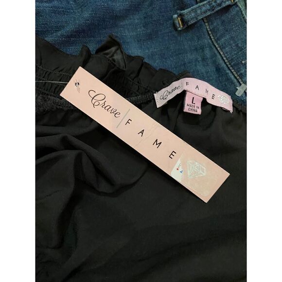 Long sleeve satin Crop top - Picture 8 of 8